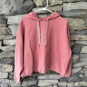 Womens Aerie Corded Hoodie XL